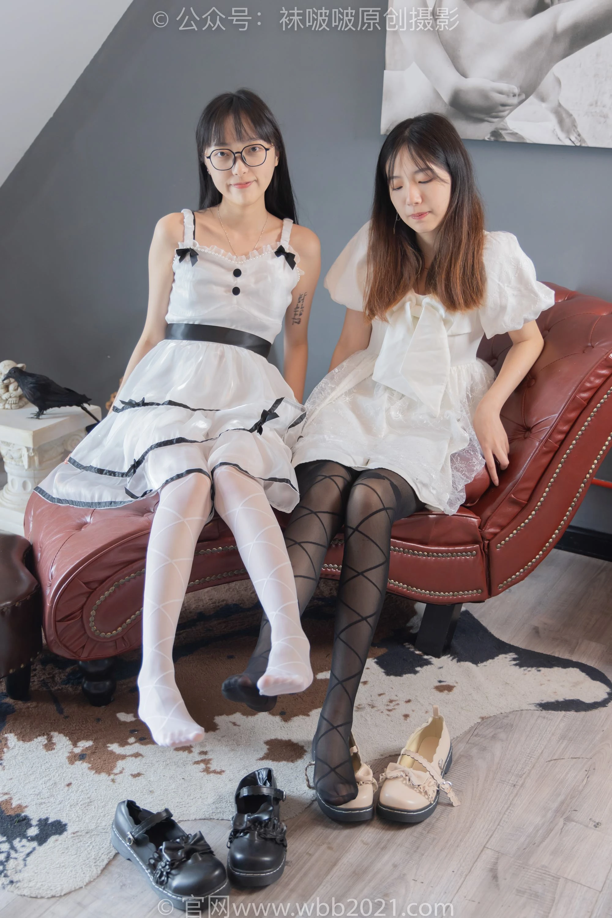 [BoBoSocks袜啵啵]NO.290 小甜豆稚予-皮鞋、黑丝、白丝[140P/1V/5.87GB]