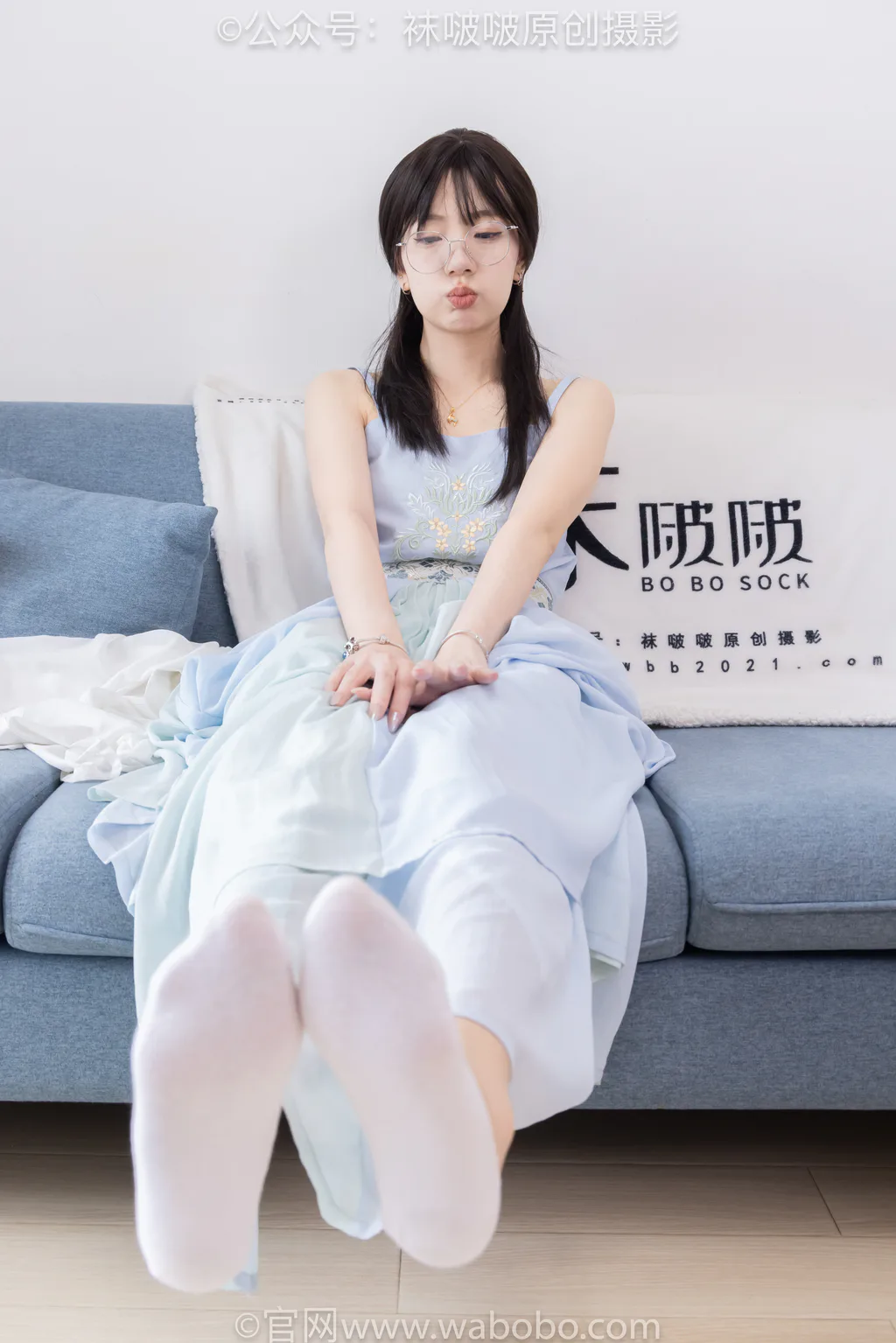 [BoBoSocks袜啵啵]NO.643 小甜豆-汉服、白船袜、薄肉丝、裸足[164P/1V/6.66GB]