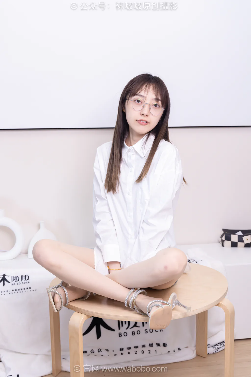[BoBoSocks袜啵啵]NO.701 稚予-高跟凉鞋、薄肉丝[160P/1V/6.48GB]
