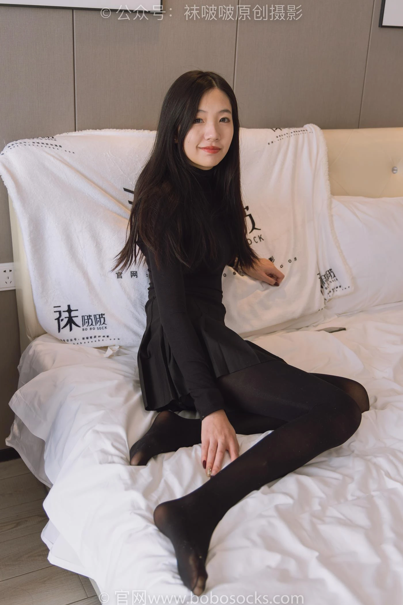 [BoBoSocks袜啵啵]NO.184 小甜豆-黑皮鞋、厚黑丝[140P/1V/5.66GB]