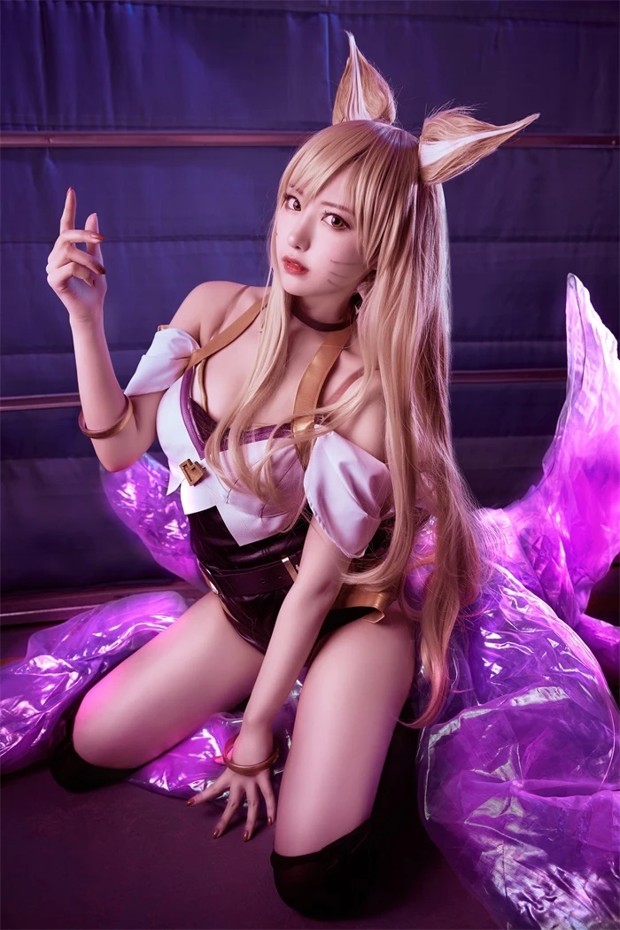人气动漫Coser@Shika小鹿鹿 王者荣耀 少女阿狸 [27P/337MB]