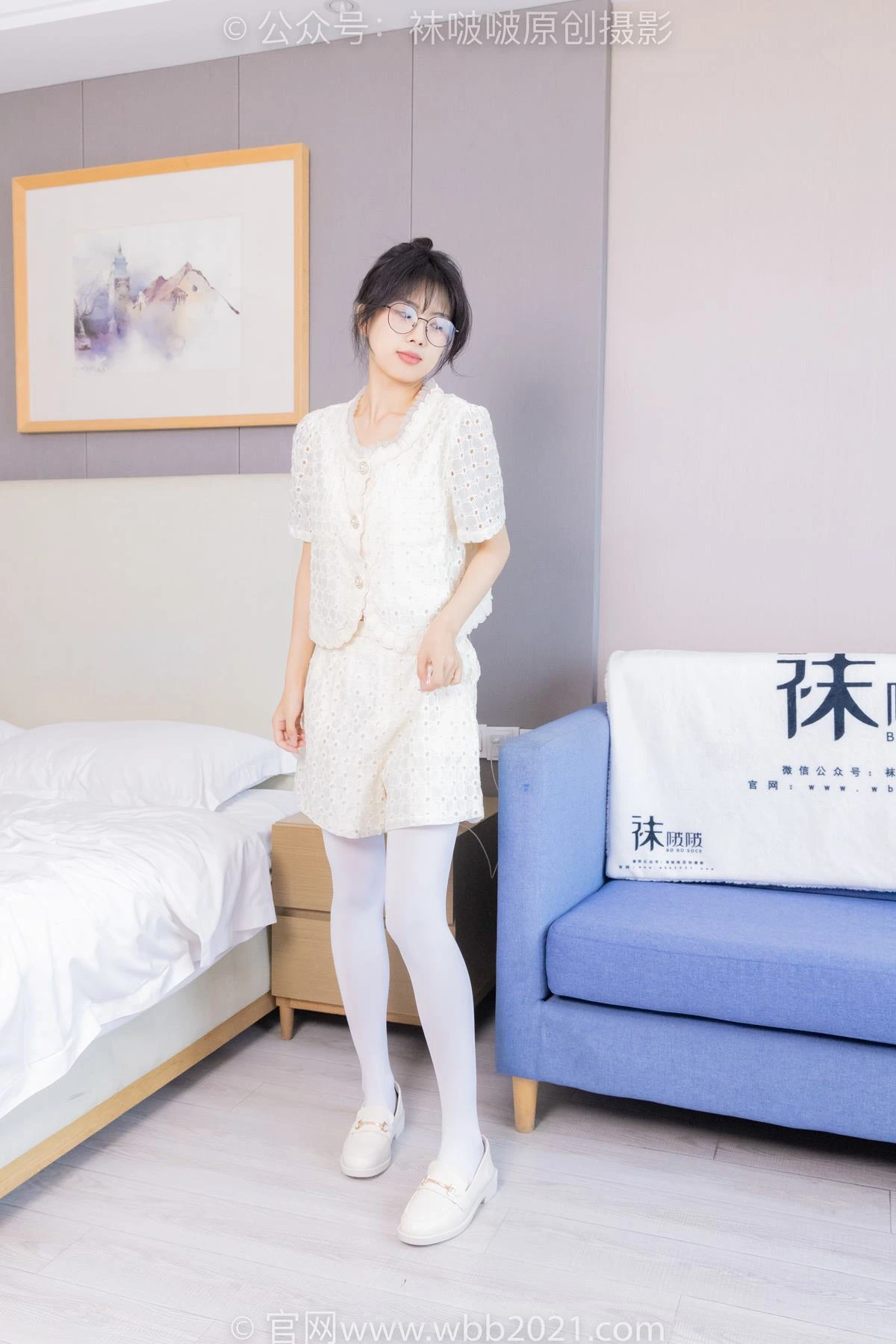 [BoBoSocks袜啵啵]NO.421 奶油-皮鞋、厚白丝、瑜伽动作时老头乐挠脚剧情[140P/1V/6.20GB]