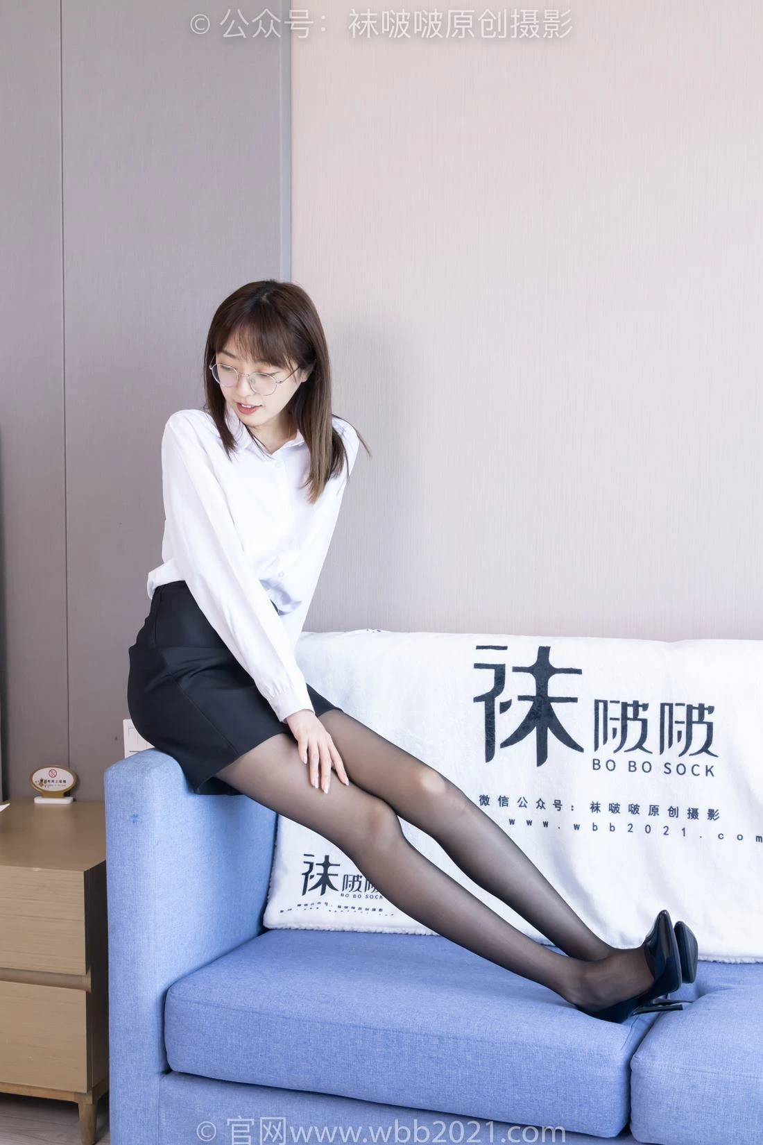 [BoBoSocks袜啵啵]NO.419 稚予-高跟鞋、黑丝、短肉丝、ol风[142P/1V/5.69GB]