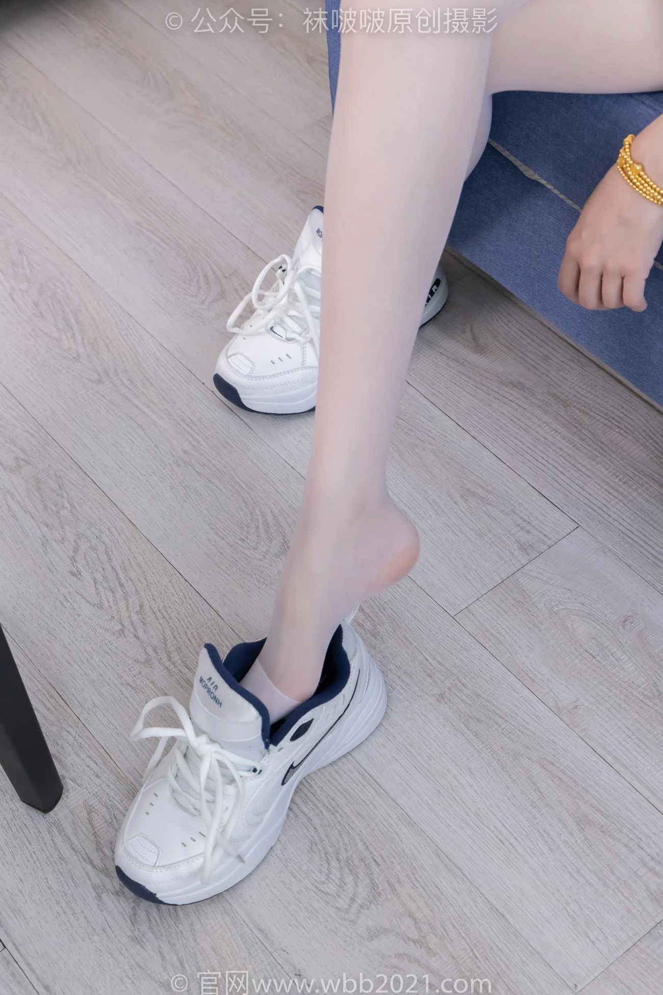 [BoBoSocks袜啵啵]NO.435 稚予-板鞋、运动鞋、白丝、肉丝[150P/1V/6.25GB]