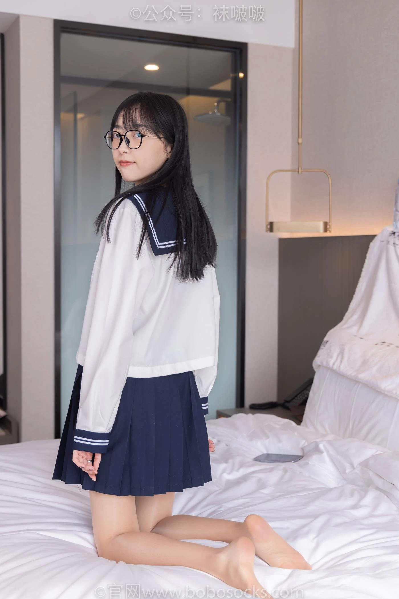 [BoBoSocks袜啵啵]积分限定作品 NO.005 稚予-JK至服、皮鞋、油亮肉丝[133P/1V/4.12GB]