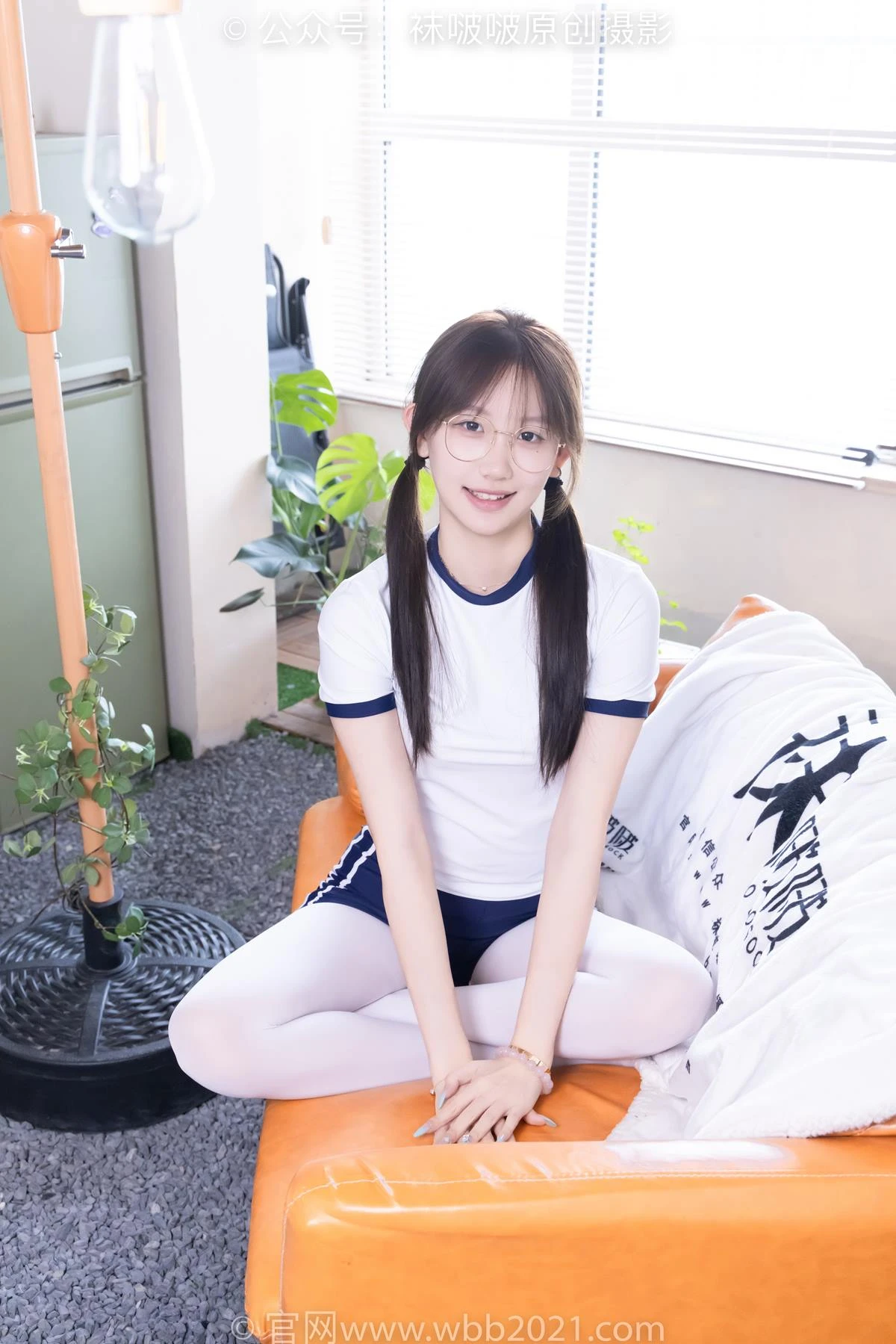 [BoBoSocks袜啵啵]NO.562 香菜-体操服、皮鞋、厚白丝[145P/1V/6.31GB]