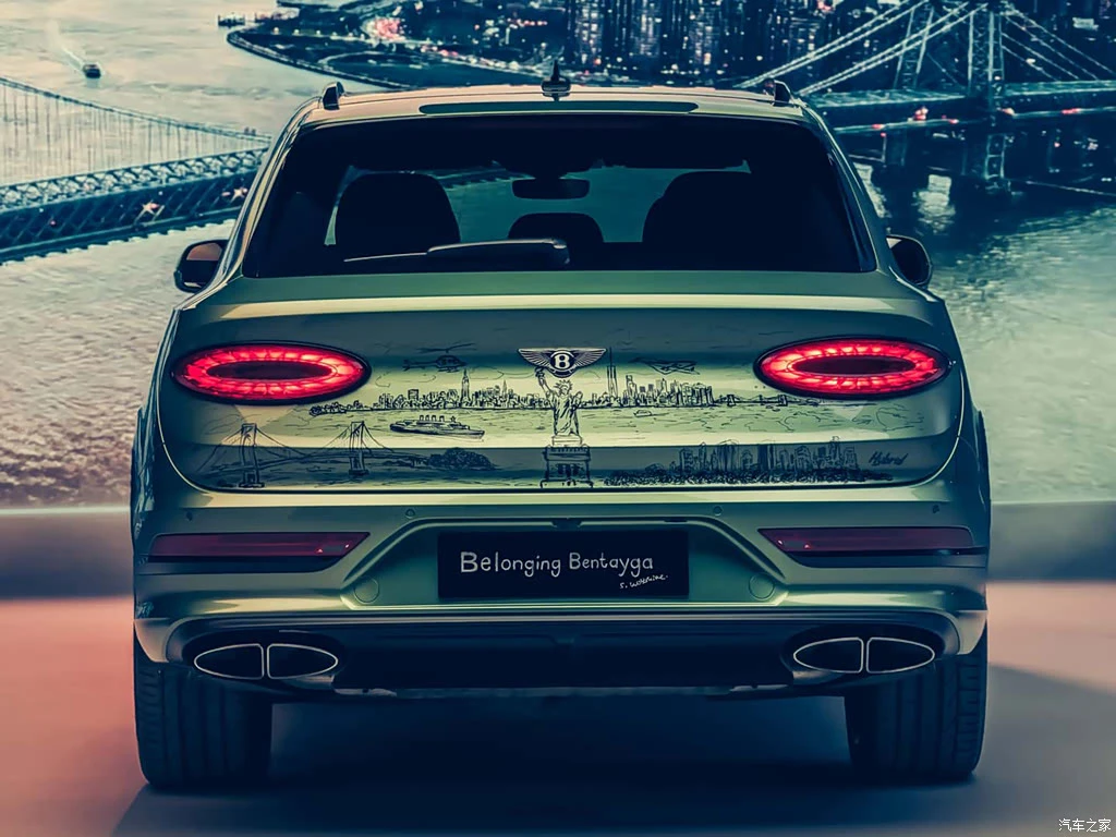 宾利_添越插电混动 2023款 Belonging Art Car 高清图集