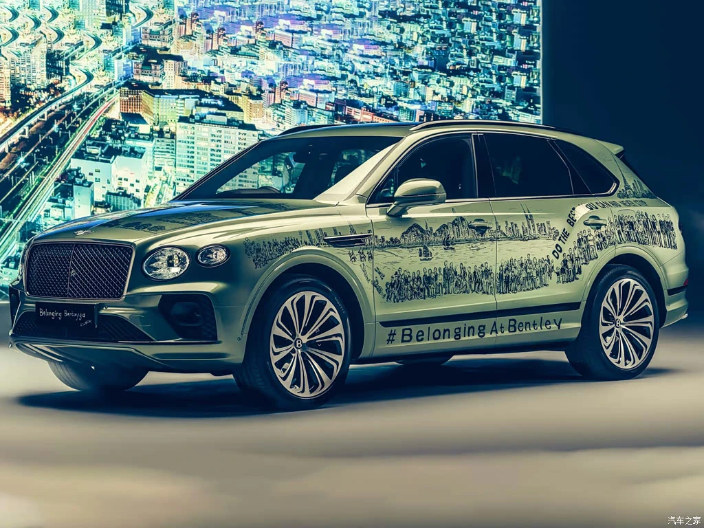 宾利_添越插电混动 2023款 Belonging Art Car 高清图集