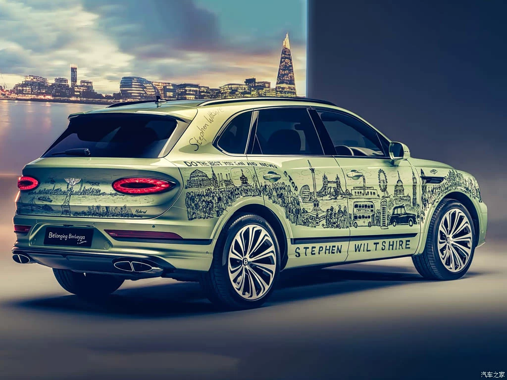 宾利_添越插电混动 2023款 Belonging Art Car 高清图集