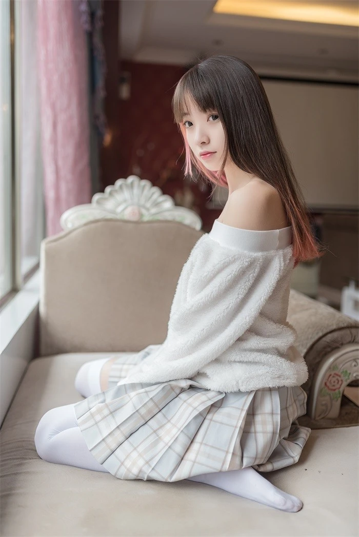 风之领域精品写真@No.013 清纯可爱的白丝小姐姐 [49P/78.3MB]