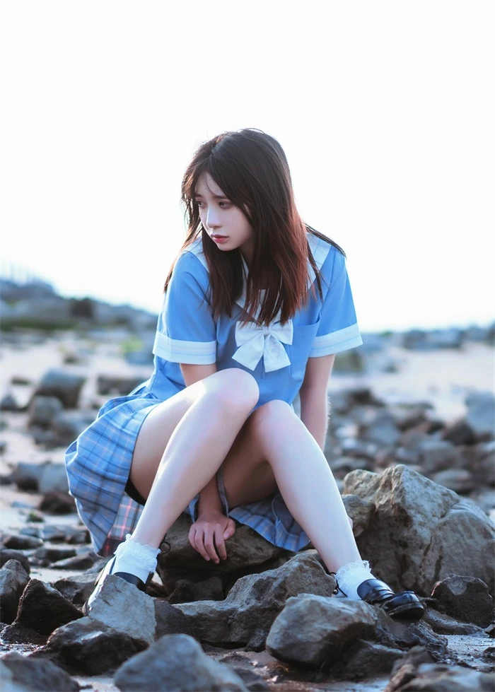 网红Coser@疯猫ss -户外 海鸥岛 [40P/280MB]