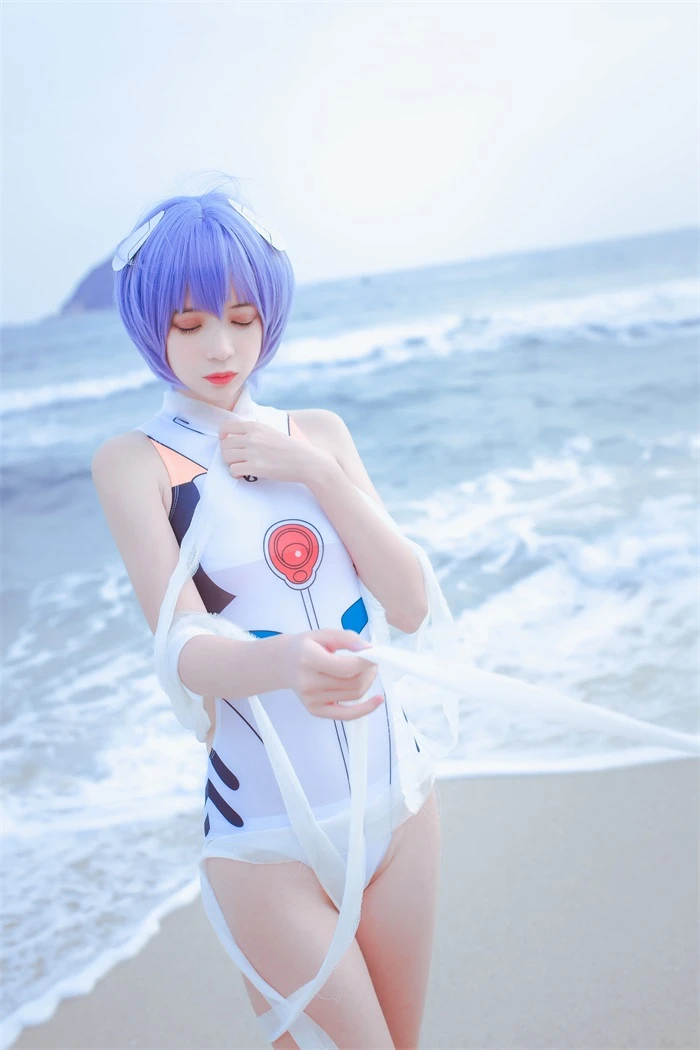 网红Coser@疯猫ss – 清新 绫波丽 [37P/228MB]
