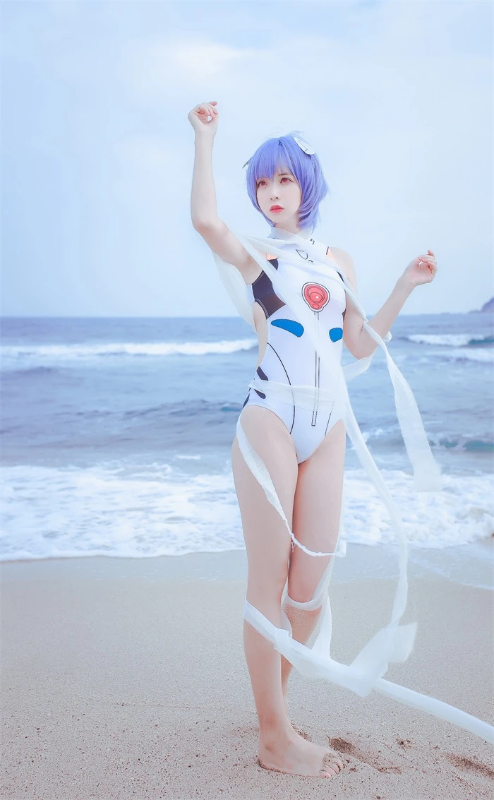 网红Coser@疯猫ss – 清新 绫波丽 [37P/228MB]