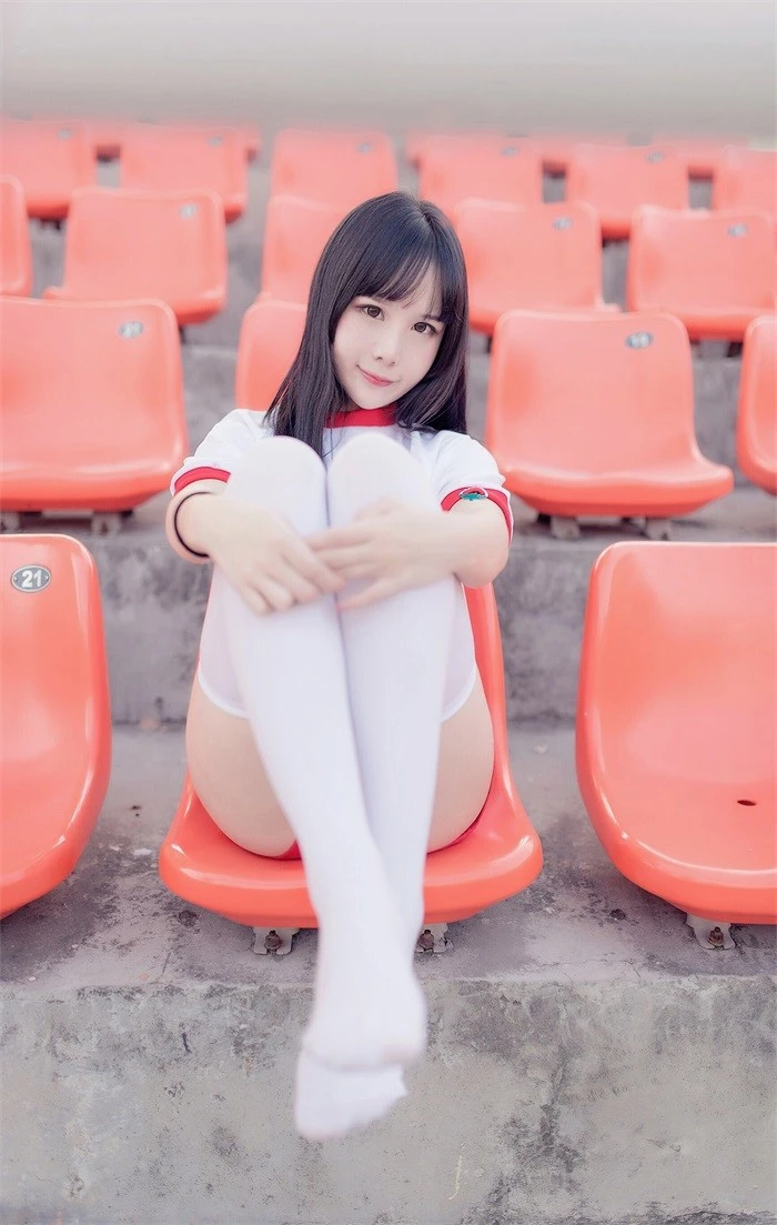 风之领域精品写真@No.120 体育馆 粉白少女[48P/280MB]
