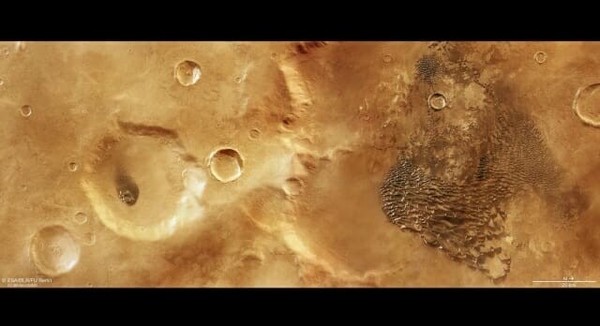 颠覆认知!研究称火星南北半球内部温差高达400度