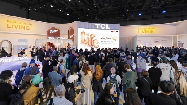 TCL 实业 IFA 2026“灵感栖居”展区亮相:屏显到家庭全场景,“AI Inspired Life” 启迪未来生活灵感