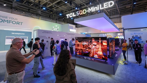 TCL 实业 IFA 2026“灵感栖居”展区亮相:屏显到家庭全场景,“AI Inspired Life” 启迪未来生活灵感