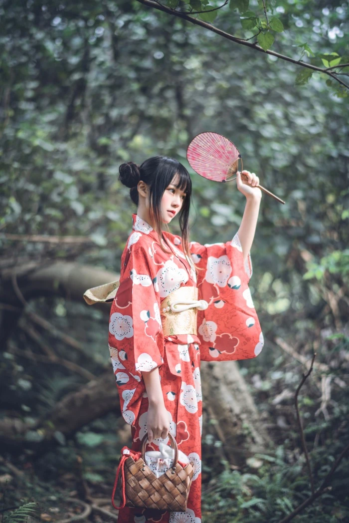 萝莉风COS 桜桃喵 – 日本和服 夏日祭 高清 [67P/843MB]
