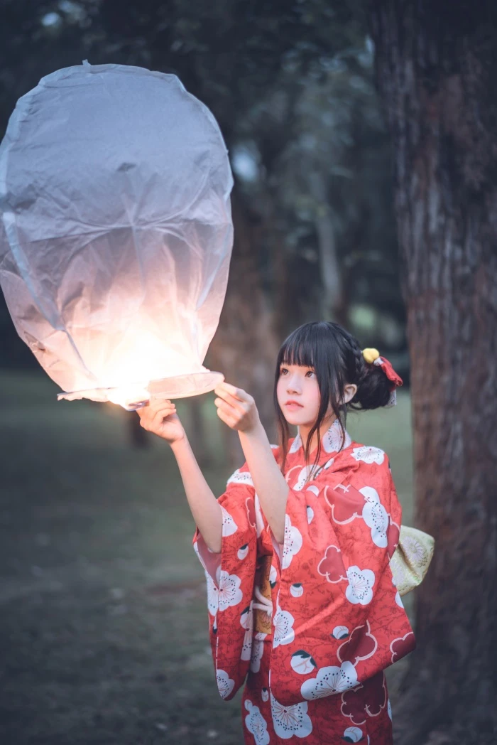 萝莉风COS 桜桃喵 – 日本和服 夏日祭 高清 [67P/843MB]