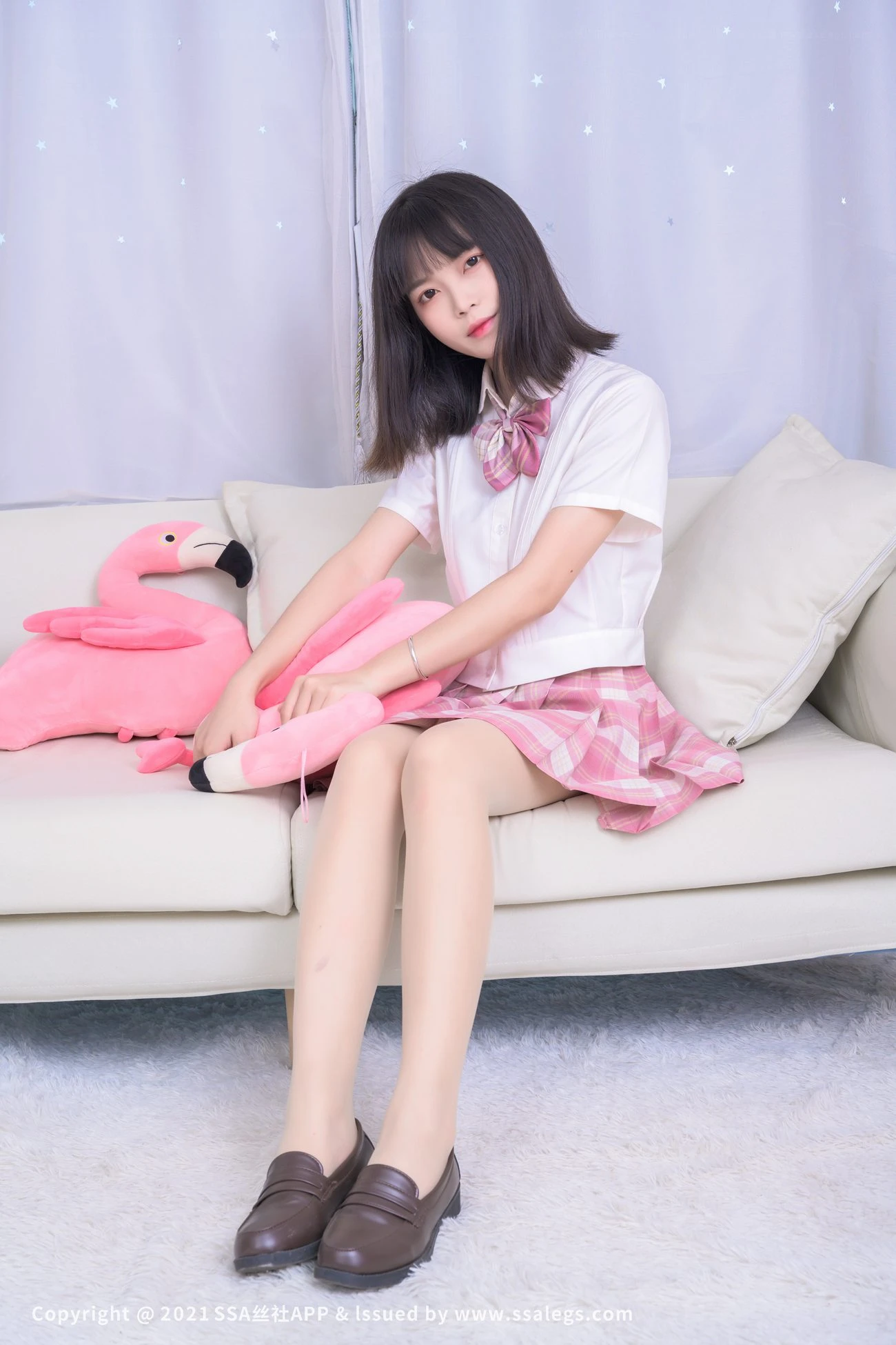 [SSA丝社]超清写真 NO.700 模特丹丹的肉丝袜美脚（上）[106P/2.78GB]