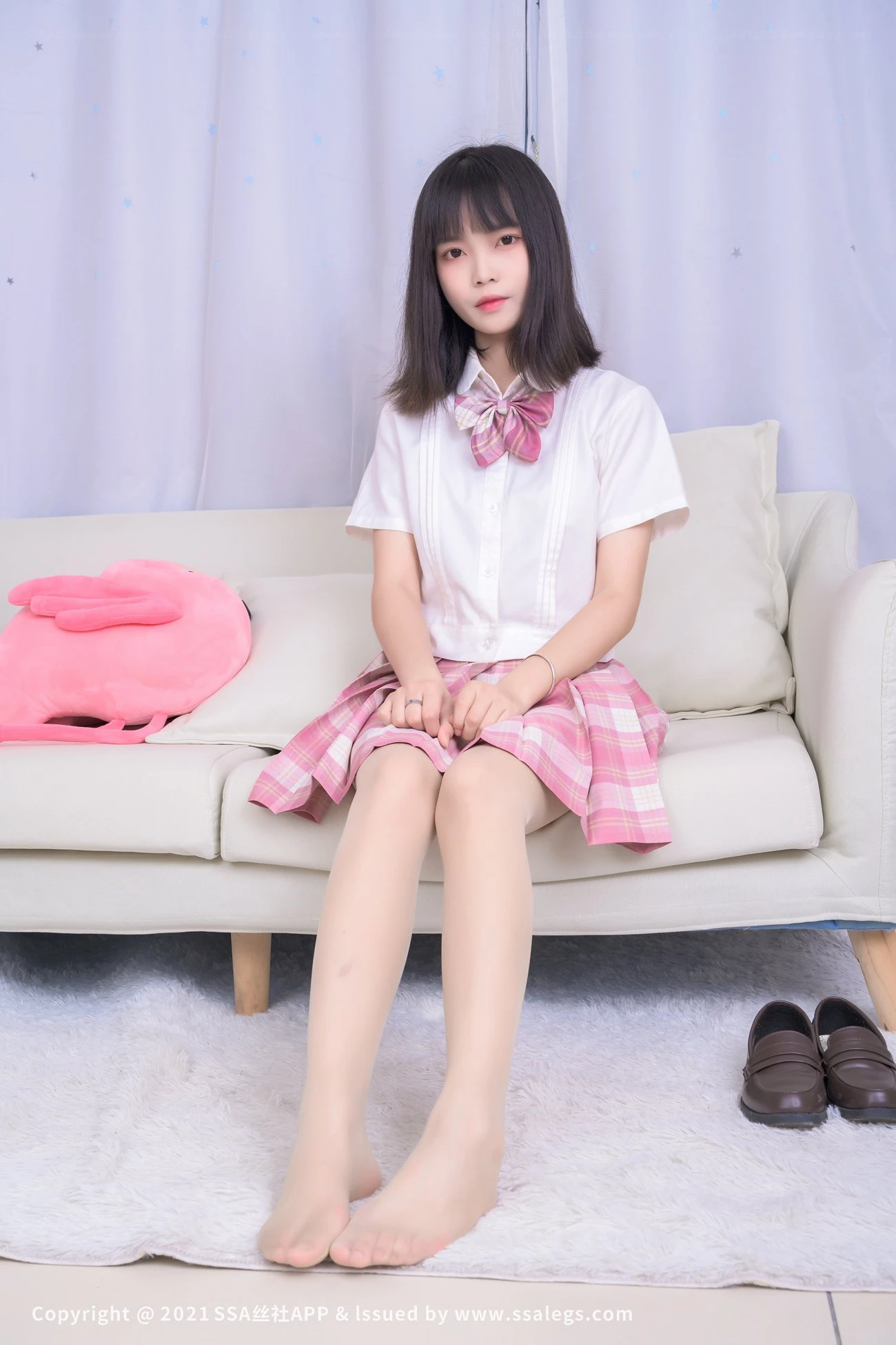 [SSA丝社]超清写真 NO.700 模特丹丹的肉丝袜美脚（上）[106P/2.78GB]