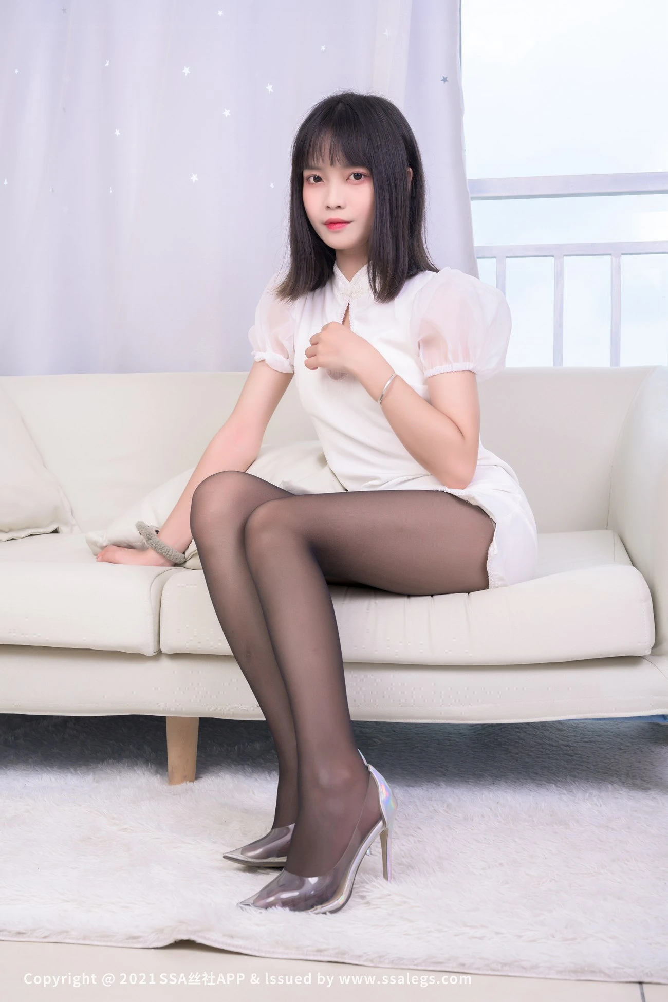 [SSA丝社]超清写真 NO.664 腿模丹丹的黑丝袜美足（上）[118P/2.73GB]