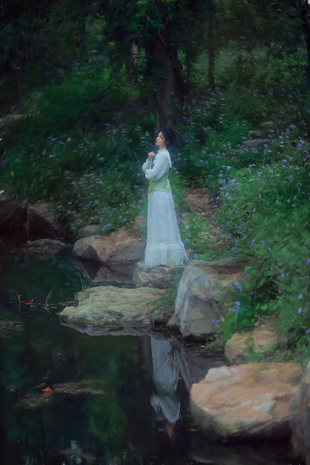 [YITUYU艺图语]2023.04.13 撑阳伞的少女 一束青 [23+1P/502MB]