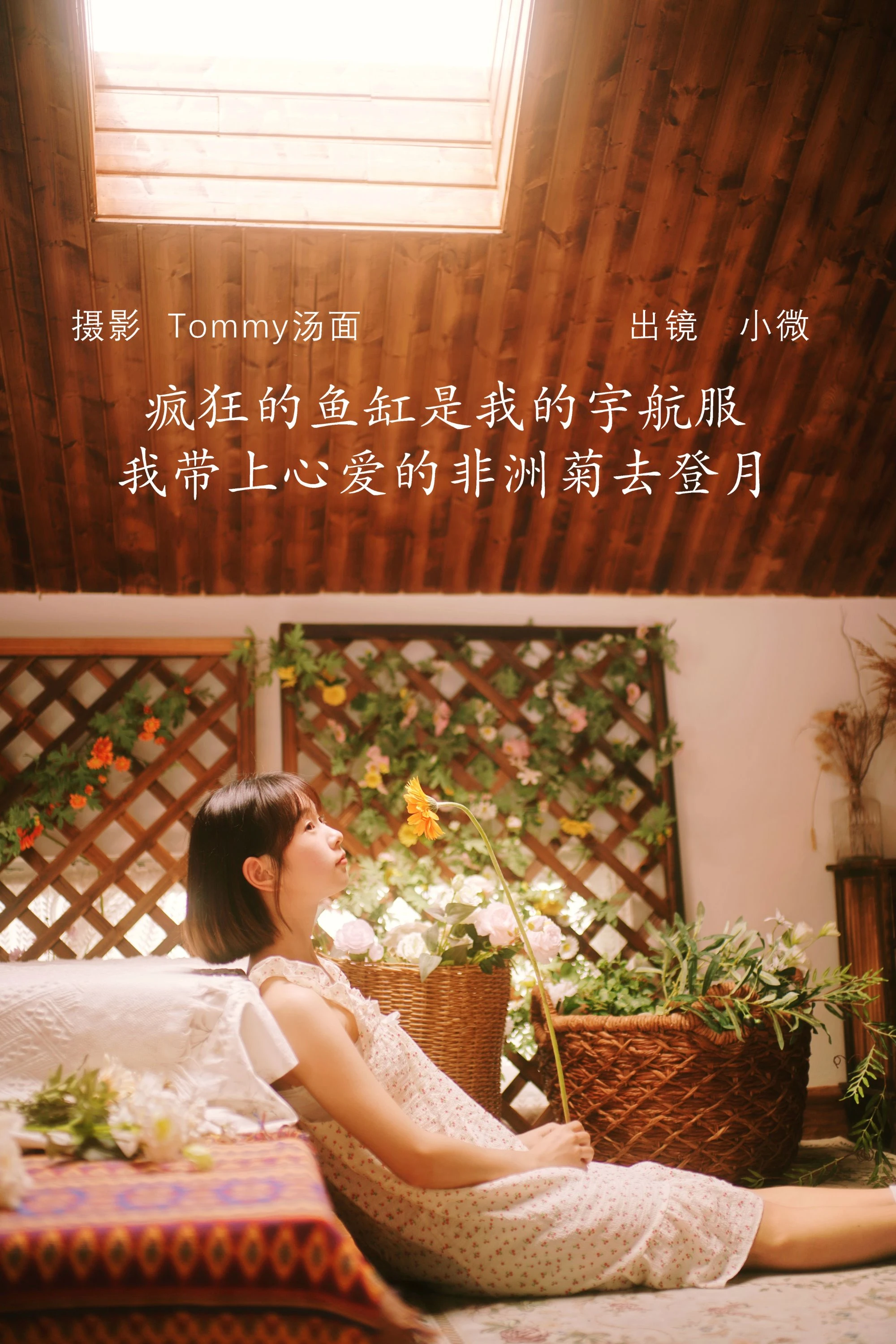 [YITUYU艺图语]2022.08.06 疯狂的鱼缸是我的宇航服，我带上心爱的非洲菊去登月 小微[28+1P/248MB]
