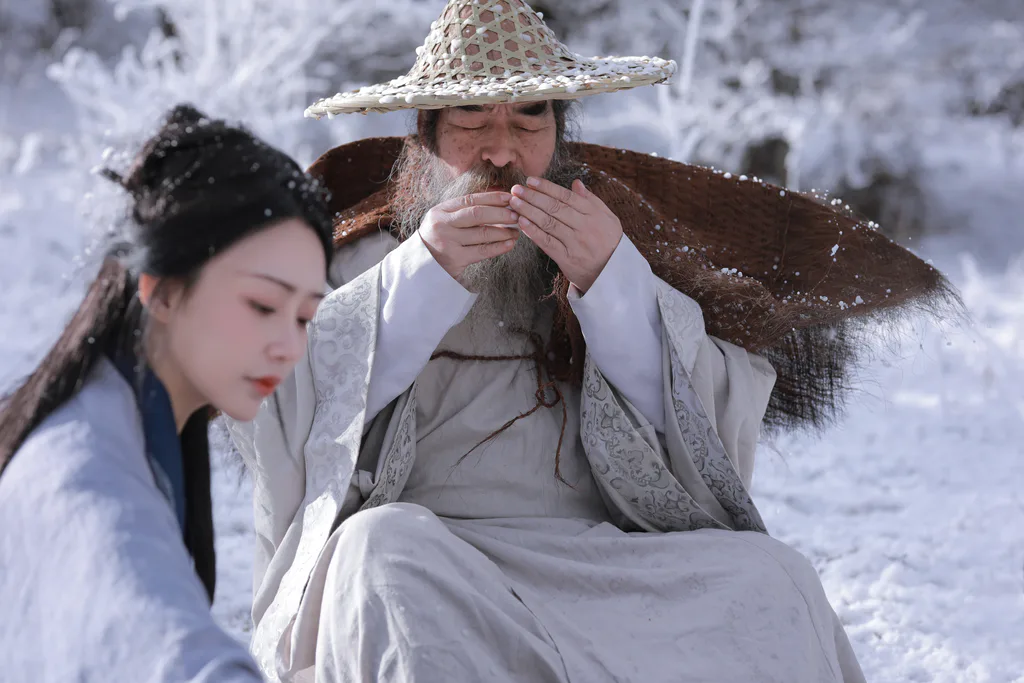 [YITUYU艺图语]2023.04.16 风雪夜归人 素昧在路上&汉服爷爷云中鹤 [24+1P/348MB]