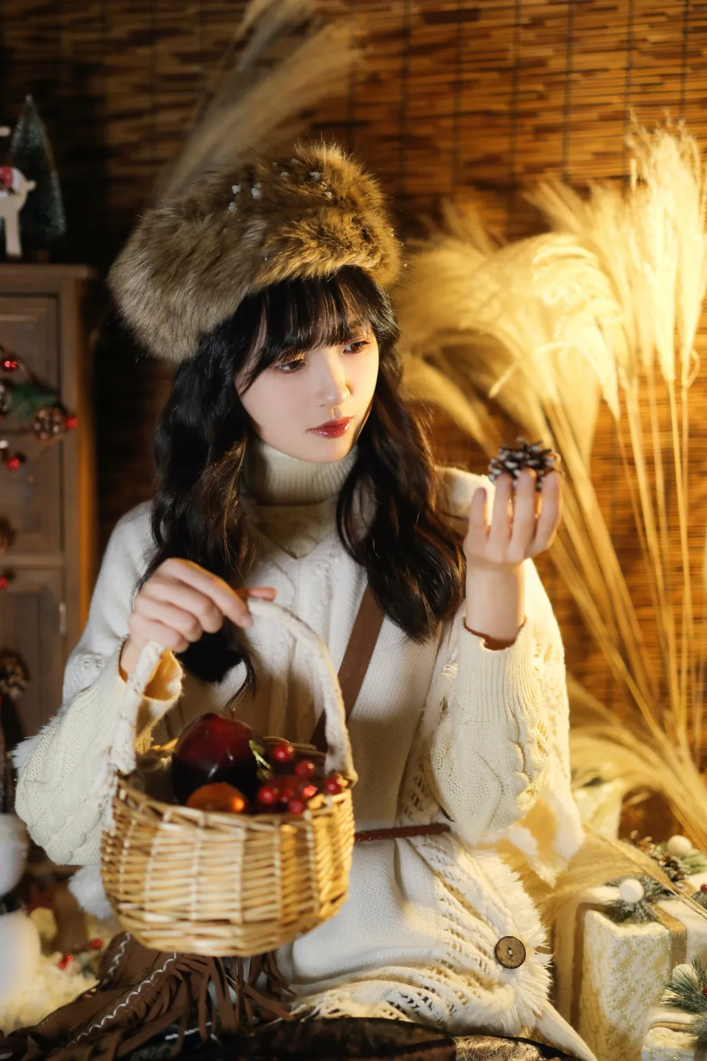 [YITUYU艺图语]2022.12.17 木屋的暖冬 忍海部[28+1P/265MB]