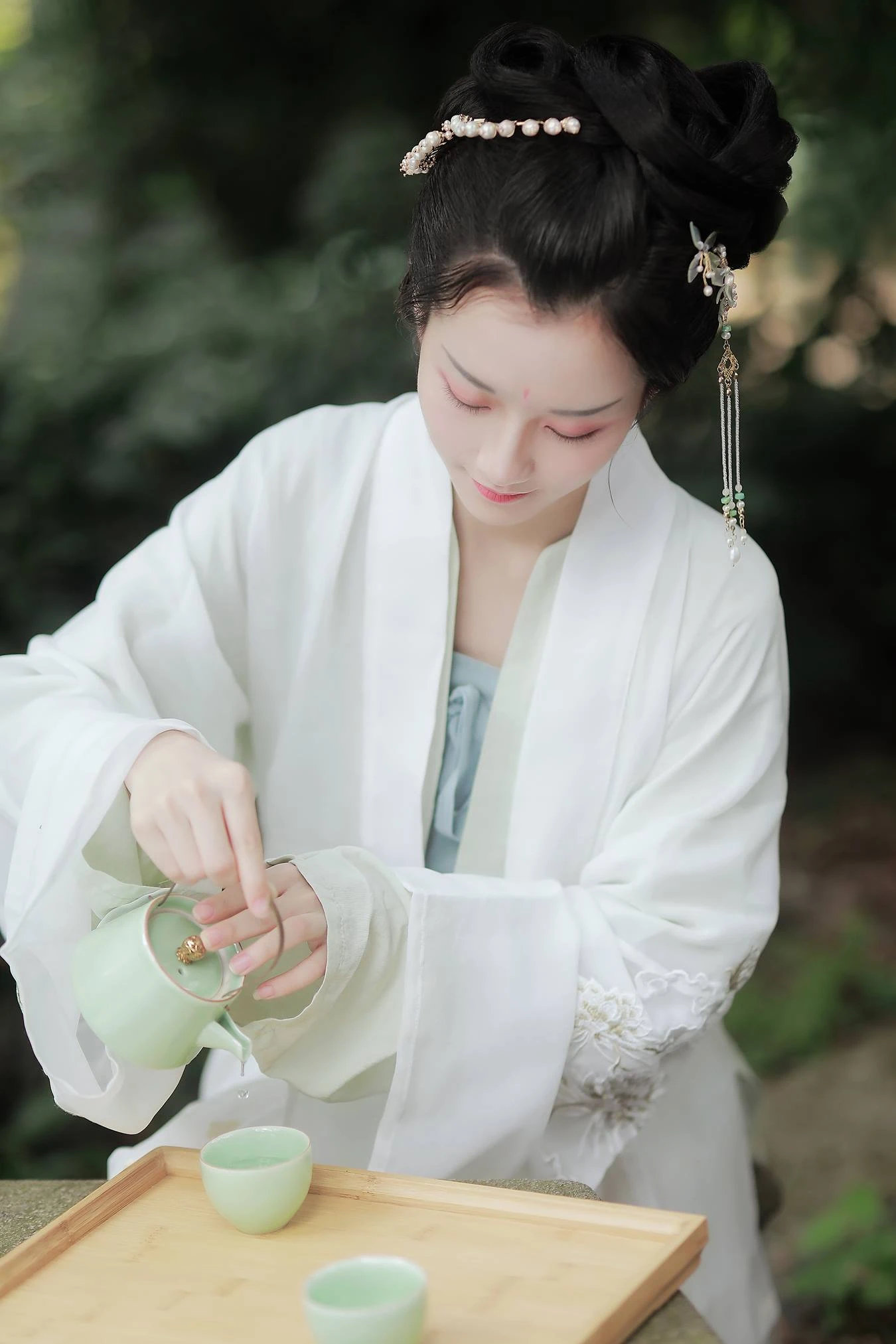 [YITUU艺图语] 2022.05.11 山居煎茶 嘉仪 [22P/396MB]