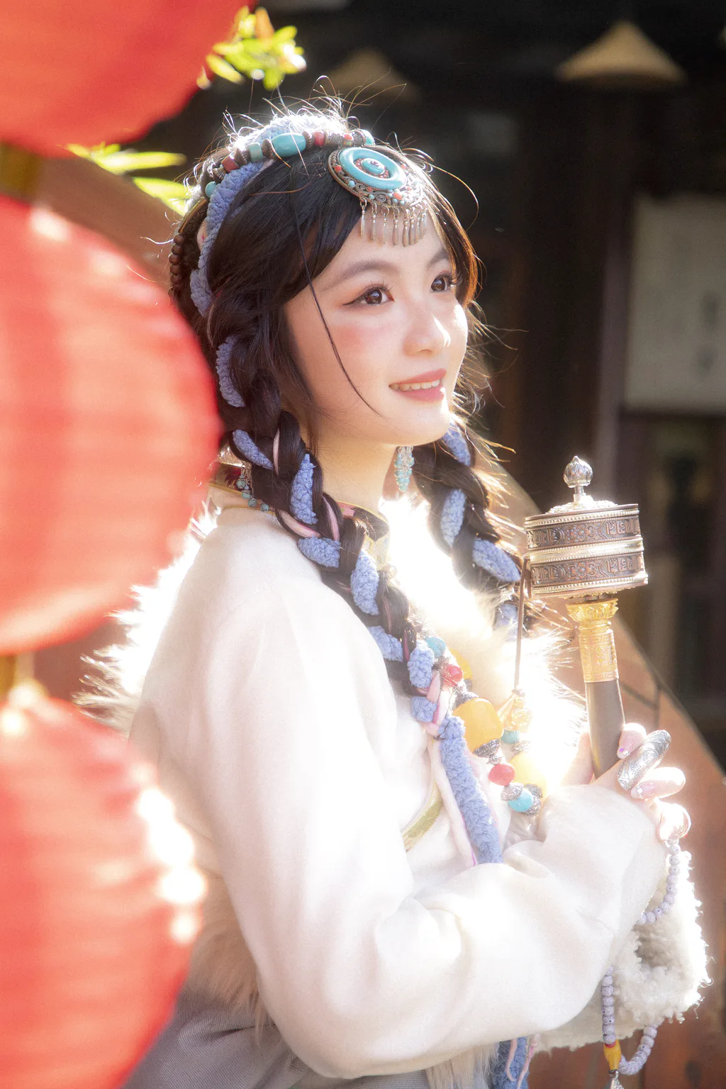 [YITUYU艺图语]2023.04.10 甜甜的卓玛姑娘 思楠[24+1P/460MB]