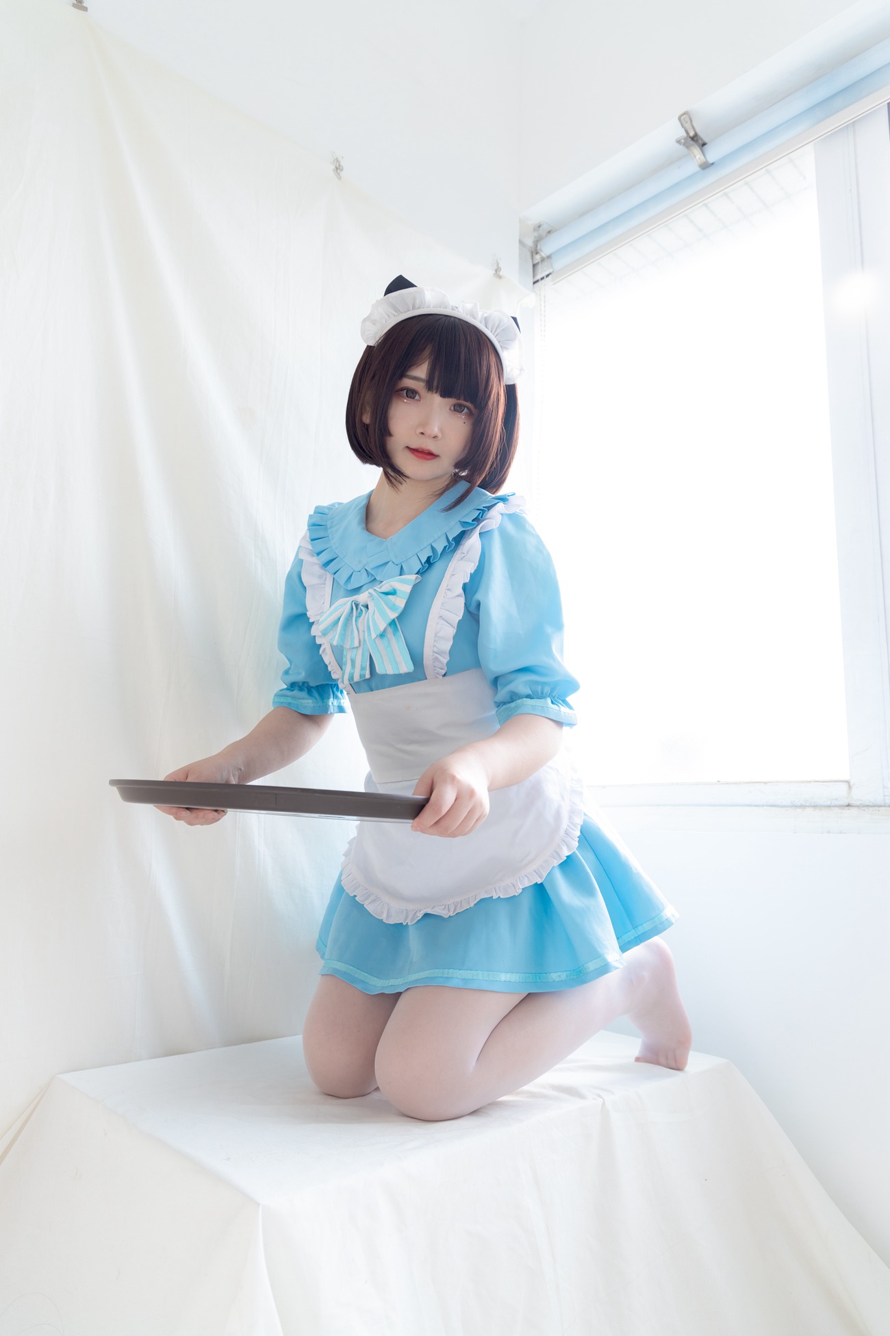 [少女秩序] EXVOL.008 蓝白白仆 [42P/1V/294MB]