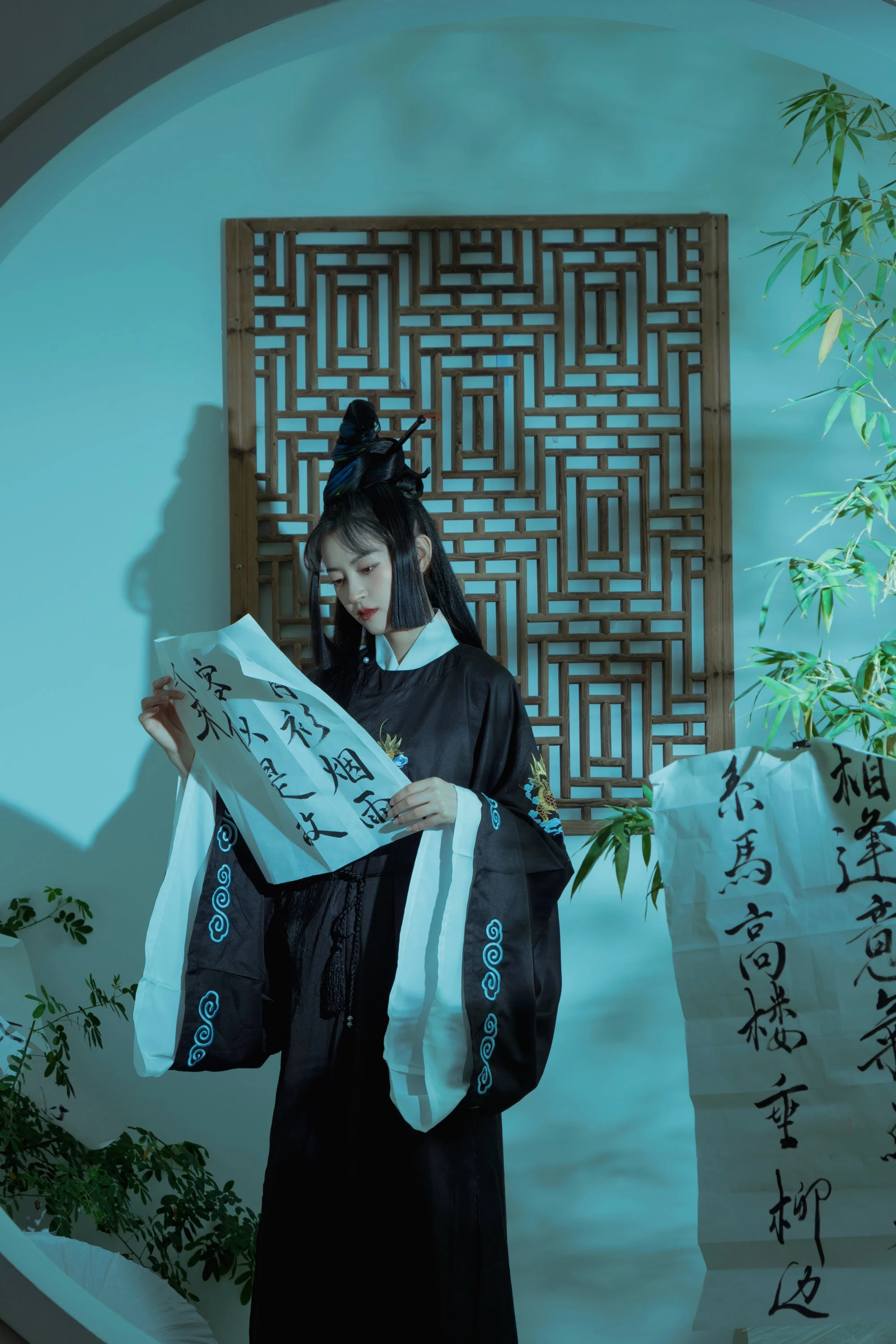 [YITUYU艺图语]2022.08.01 国风 · 竹与墨 壹萱-[42+1P/493MB]