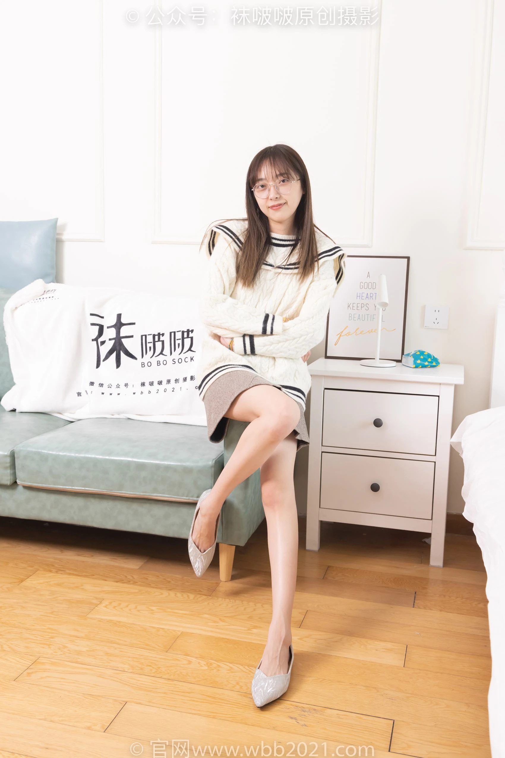 [BoBoSocks袜啵啵]NO.361 稚予-高跟凉鞋、平底鞋、超薄黑丝、灰丝[160P/1V/6.11GB]