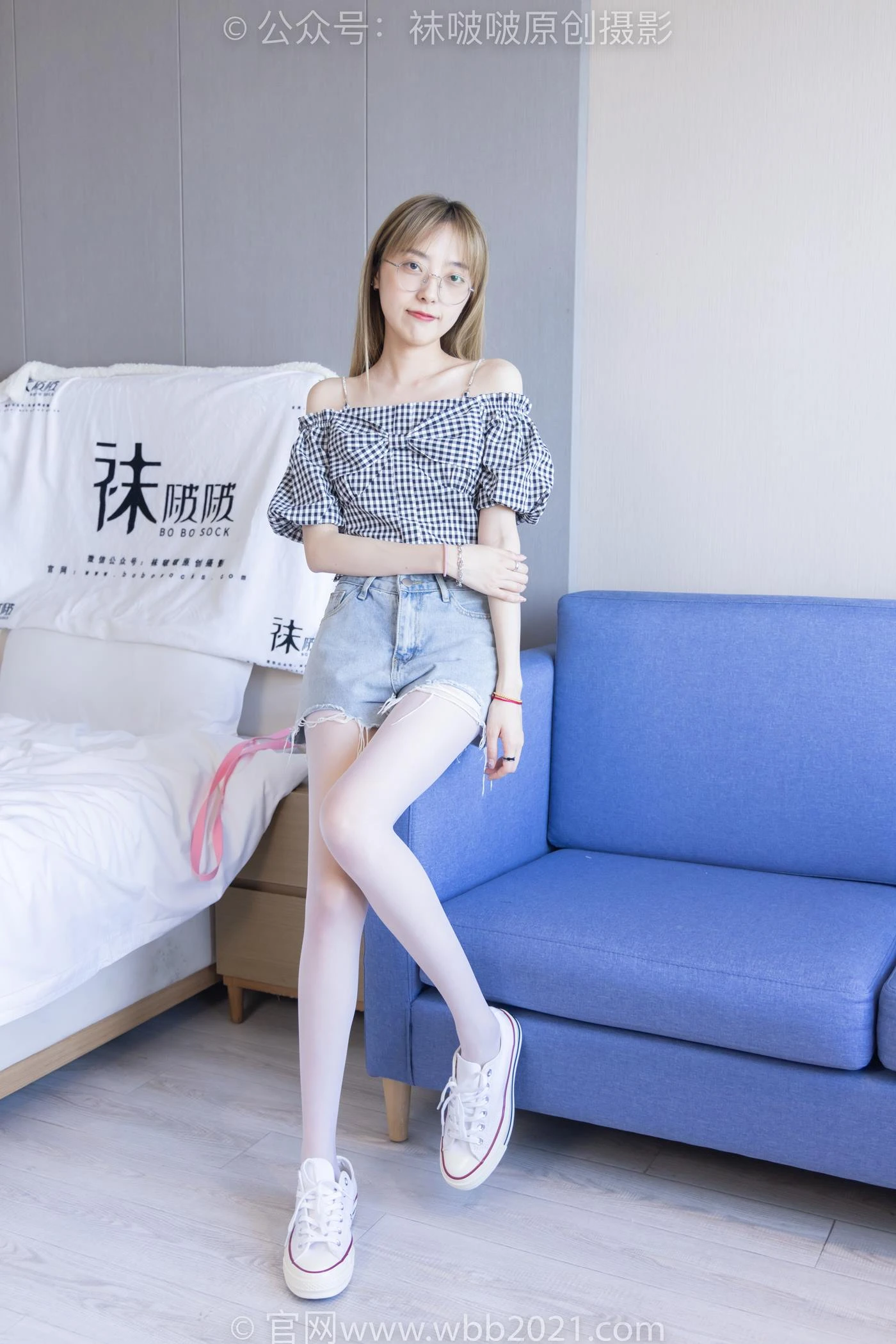 [BoBoSocks袜啵啵]NO.234 稚予-板鞋、白丝[150P/1V/5.82GB]