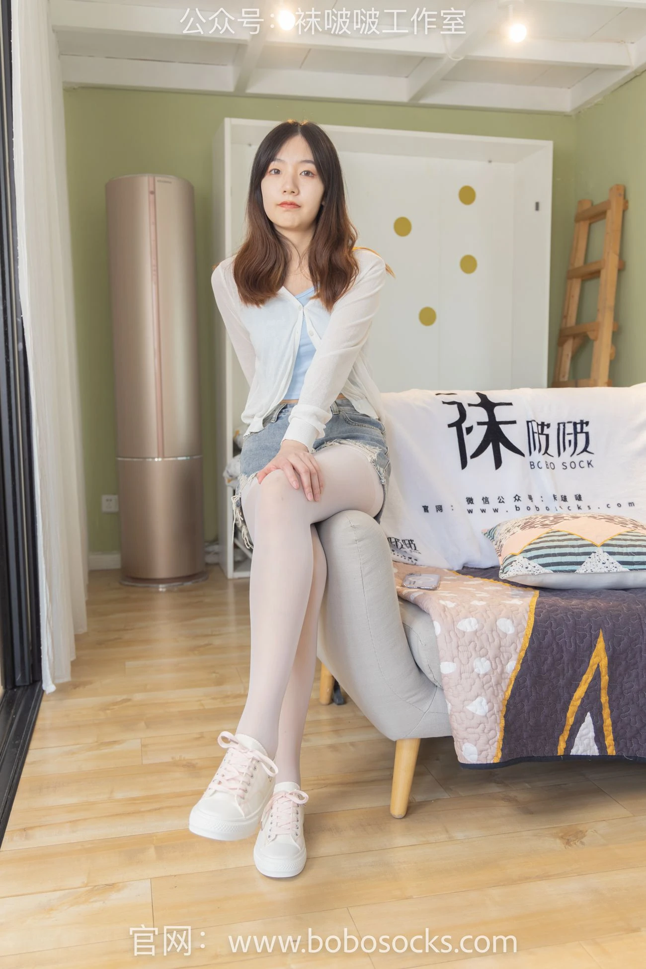 [BoBoSocks袜啵啵]NO.102 小甜豆-板鞋、白丝[140P/1V/5.37GB]