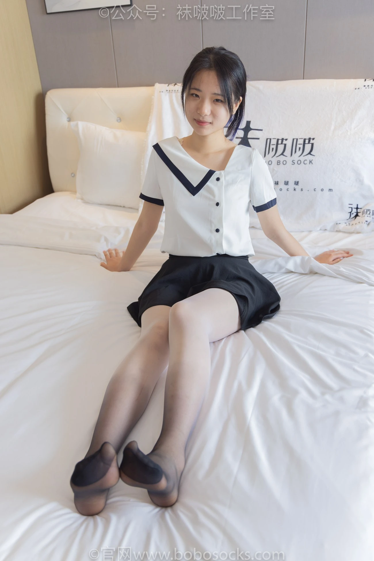 [BoBoSocks袜啵啵]NO.089 小淳-高跟鞋、黑白渐变丝袜[140P/1V/6.36GB]