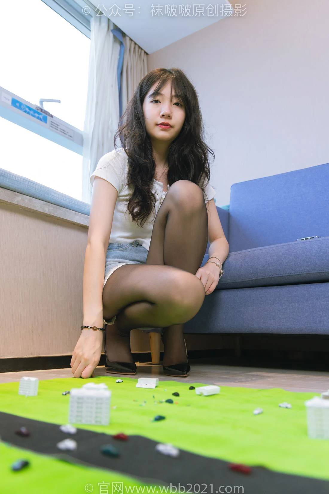 [BoBoSocks袜啵啵]NO.420 小甜豆-高跟鞋、黑丝、裸足[172P/2V/7.85GB]