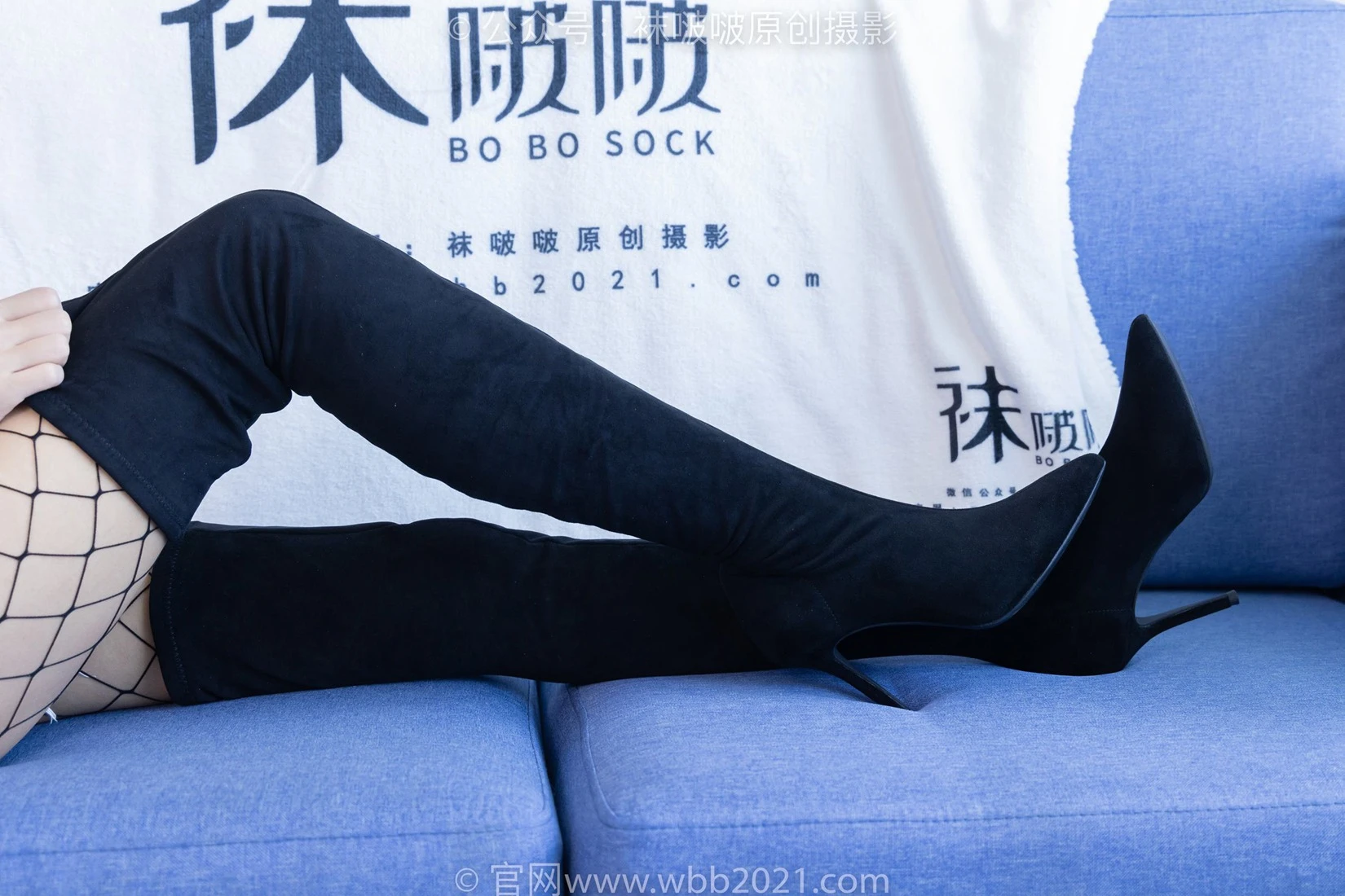 [BoBoSocks袜啵啵]NO.383 奶油-长靴、高跟长靴、黑丝、往袜、裸足[150P/1V/6.52GB]