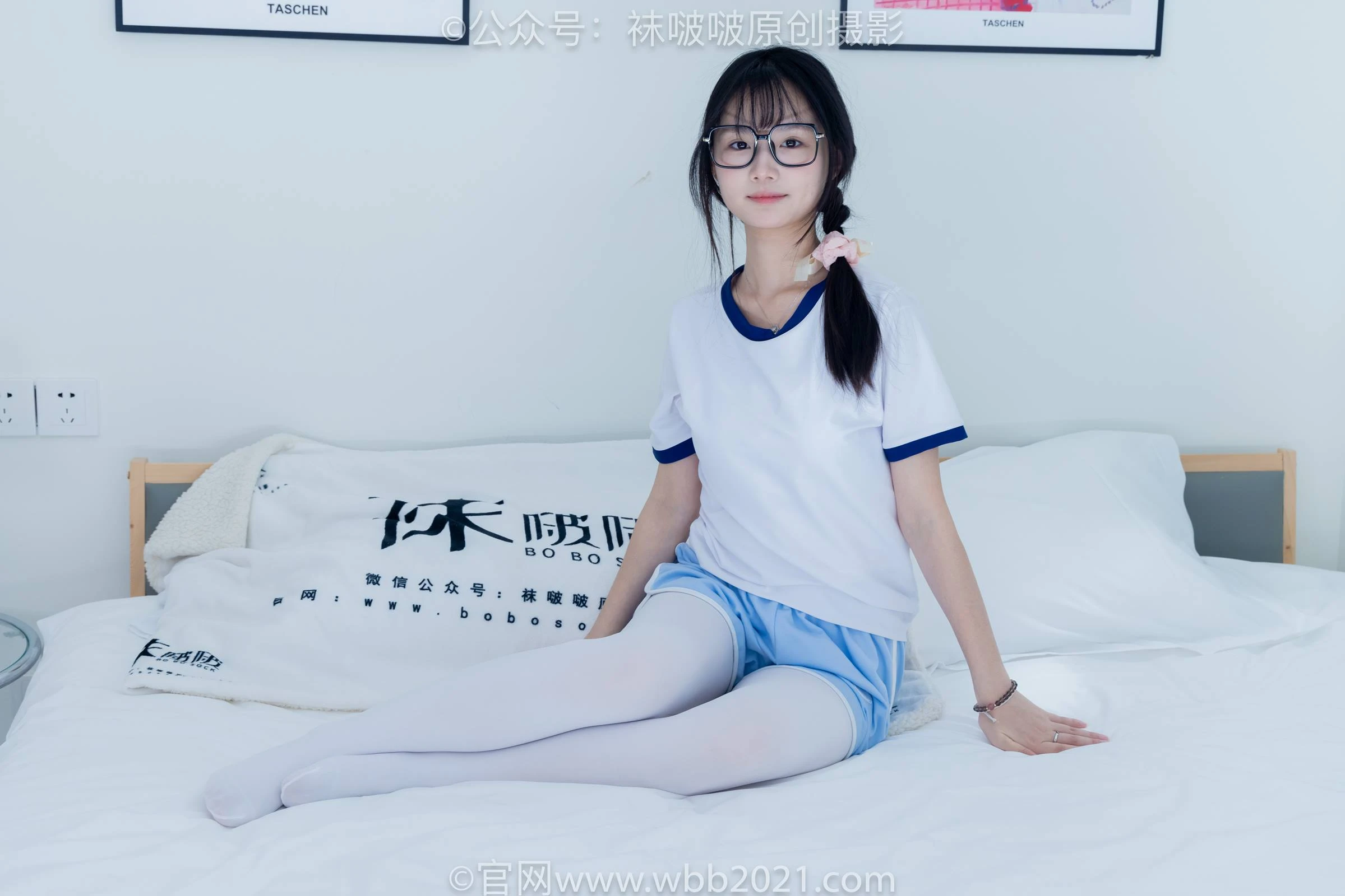 [BoBoSocks袜啵啵]NO.325 甜甜圈-皮鞋、厚白丝[145P/1V/6.81GB]