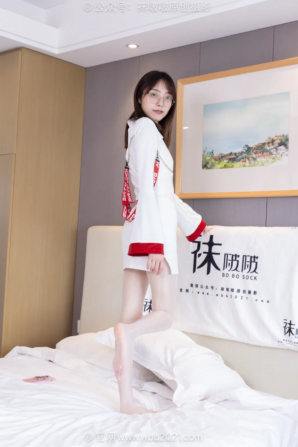 [BoBoSocks袜啵啵]NO.627 稚予-高跟鞋、板鞋、油亮薄白丝[145P/1V/5.86GB]