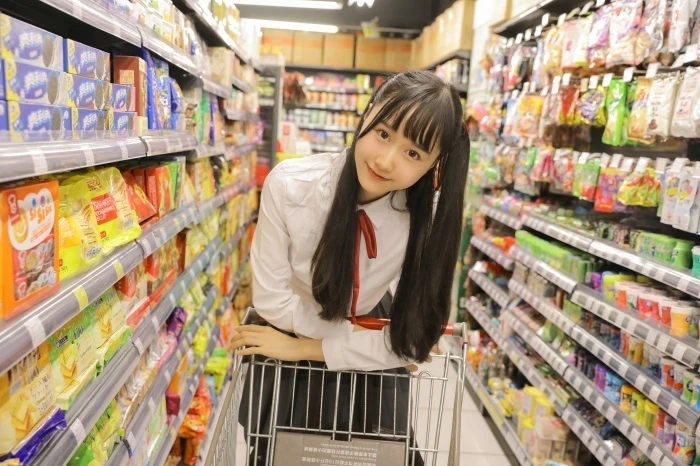 网红coser@木绵绵OwO – 绵相随 奶油椰子饼干 购物 [7P/31MB]