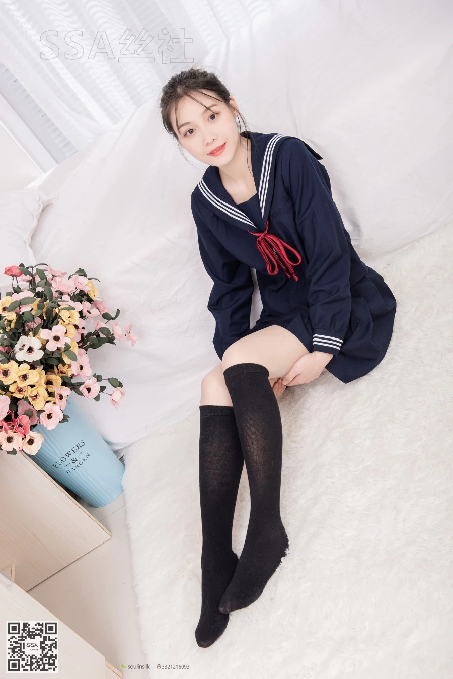[SSA丝社]超清写真 NO.142 丽萍 JK制服的穿搭示范 [133P/1.61GB]