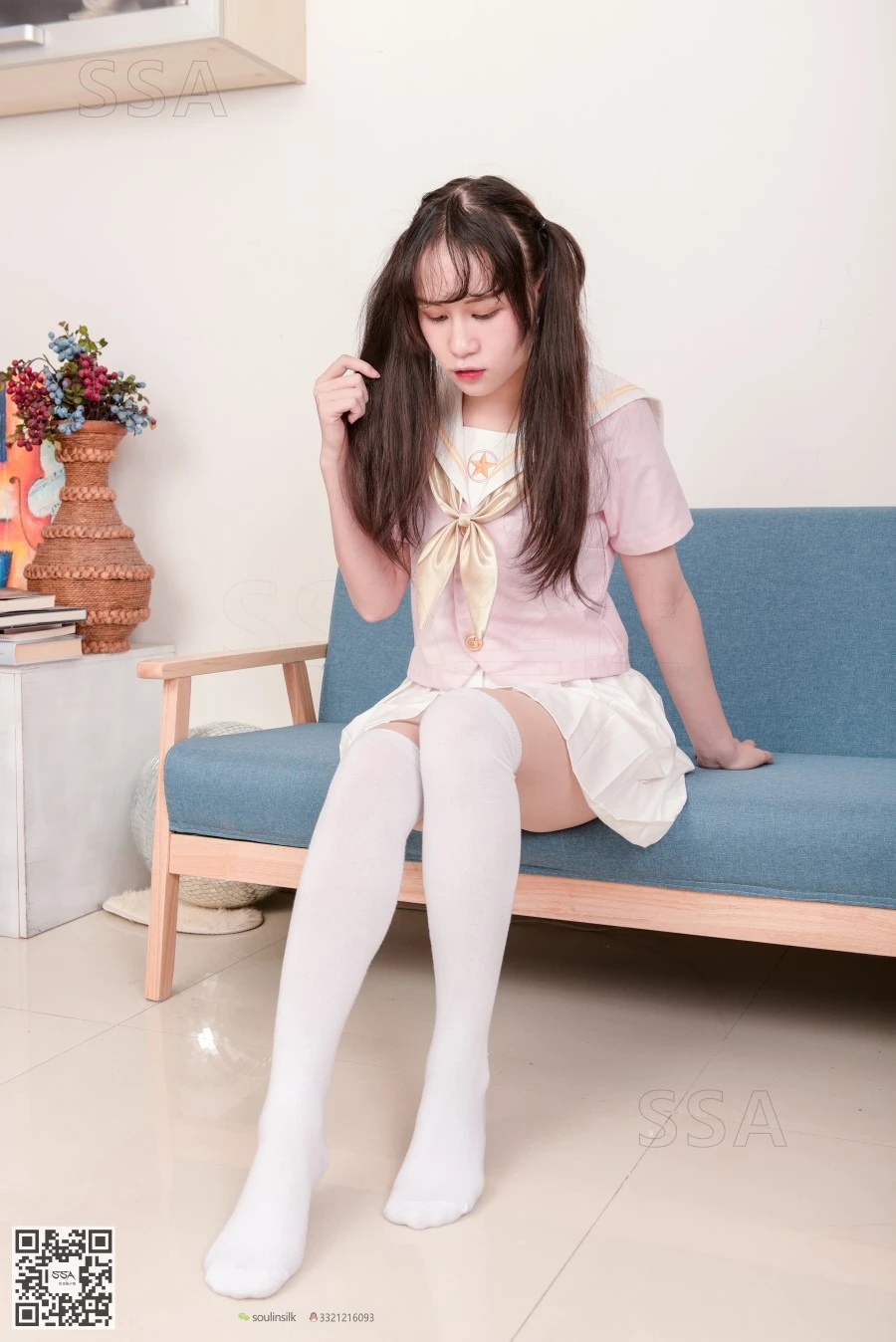 [SSA丝社]超清写真 NO.144 丹丹 粉色JK制服的穿搭示范 [195P/2.56GB]