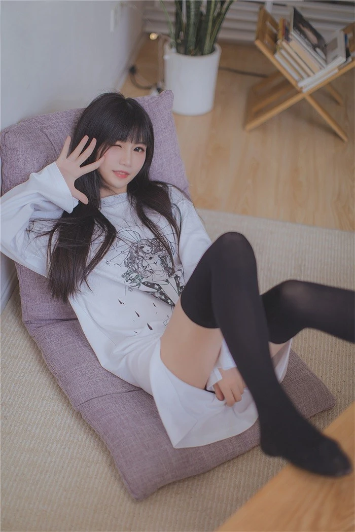 风之领域精品写真@No.081 长发的黑丝俏皮学妹 [42P/208MB]
