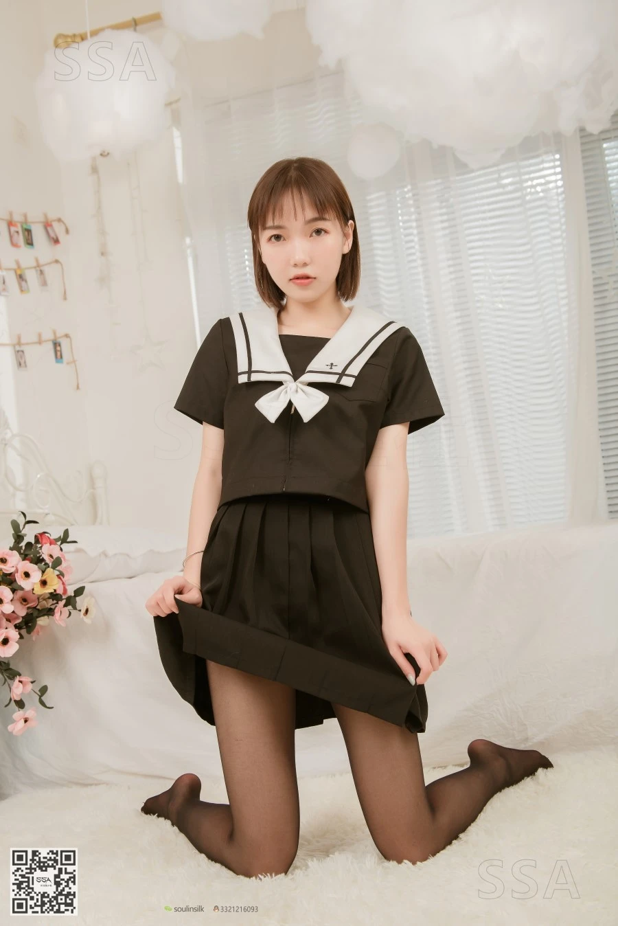 [SSA丝社]超清写真 NO.151 桃子 JK制服穿搭示范 [152P/0.99GB]