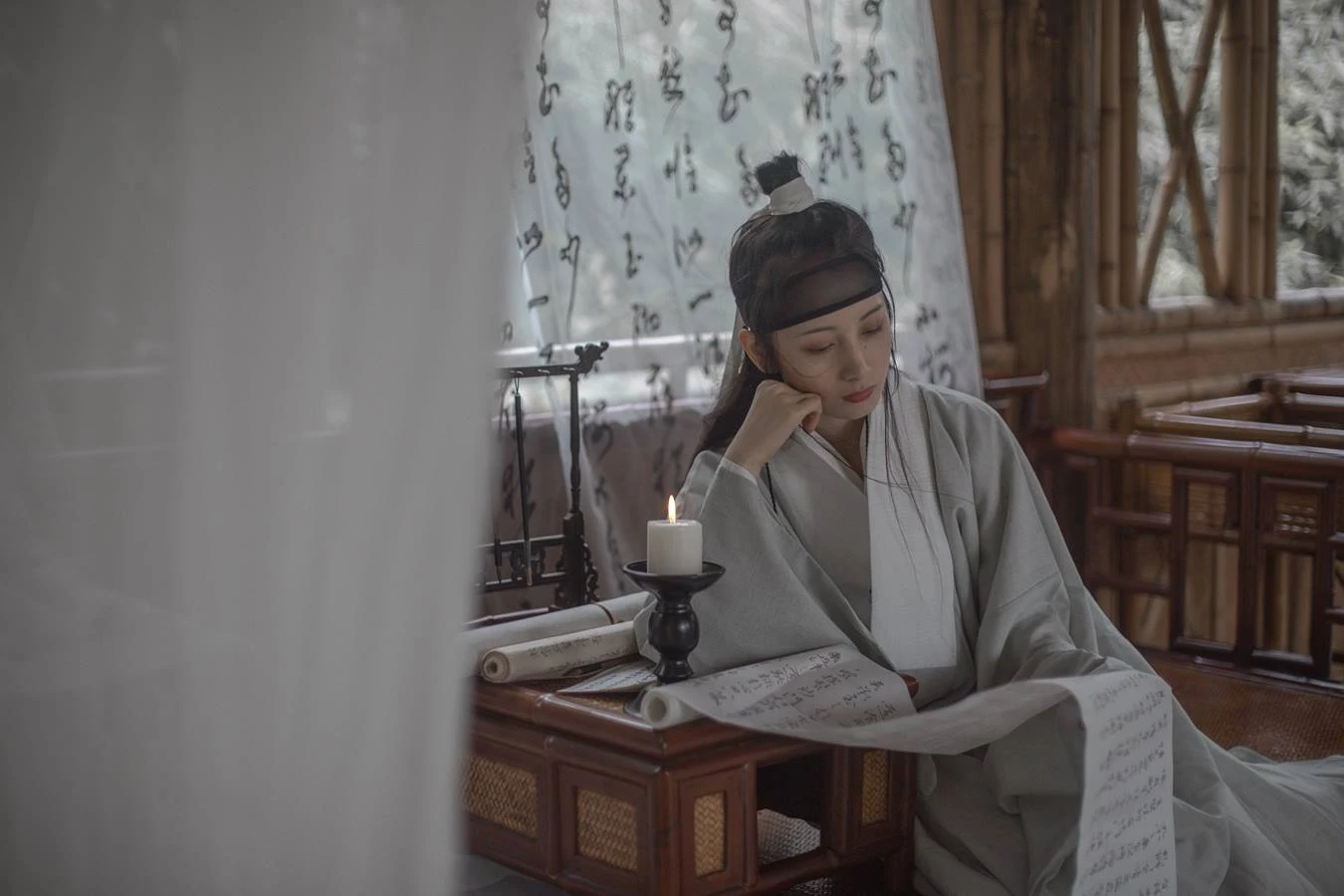 [YITUU艺图语] 2022.04.04 空山松子落，幽人应未眠 五月的三花猫 [28P/168MB]