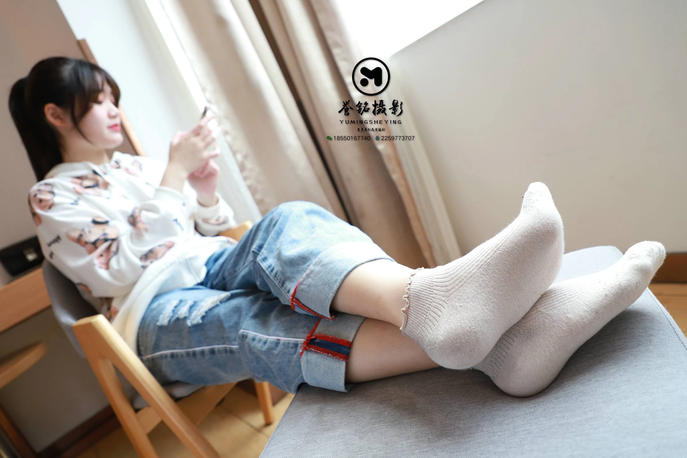 [誉铭传媒]袜足摄影 2019年 NO.080[100P/670MB]
