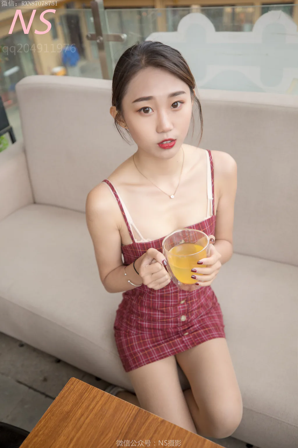 [纳丝摄影]0143 婉文 穿着丝袜去喝茶啦[60P/468MB]